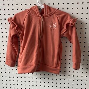 Body Glove Coral Hoodie with Heart Accent